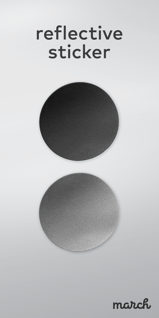 reflective sticker - double MAXI